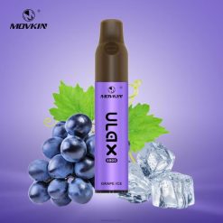 RandM Movkin Ulax Dispositivo de vapeo desechable recargable 6800 (bobina de cerámica) 66X8862 RandM vape tallinn hielo de uva