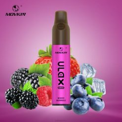 RandM Movkin Ulax Dispositivo de vapeo desechable recargable 6800 (bobina de cerámica) 66X8864 RandM vape flavors bayas mixtas