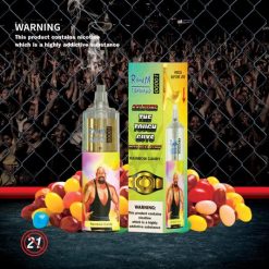 RandM Tornado Dispositivo vapeador con control de flujo de aire 10000 1 ud. 66X88116 e cigarette RandM caramelo arcoiris