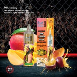 RandM Tornado Dispositivo vapeador con control de flujo de aire 10000 1 ud. 66X88117 RandM vape sale mango maracuyá