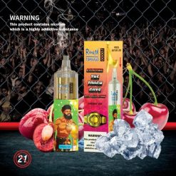 RandM Tornado Dispositivo vapeador con control de flujo de aire 10000 1 ud. 66X88124 RandM vape flavors hielo de cereza